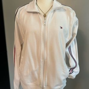 Early 2000’s Y2K Tommy Hilfiger zip up sweatshirt